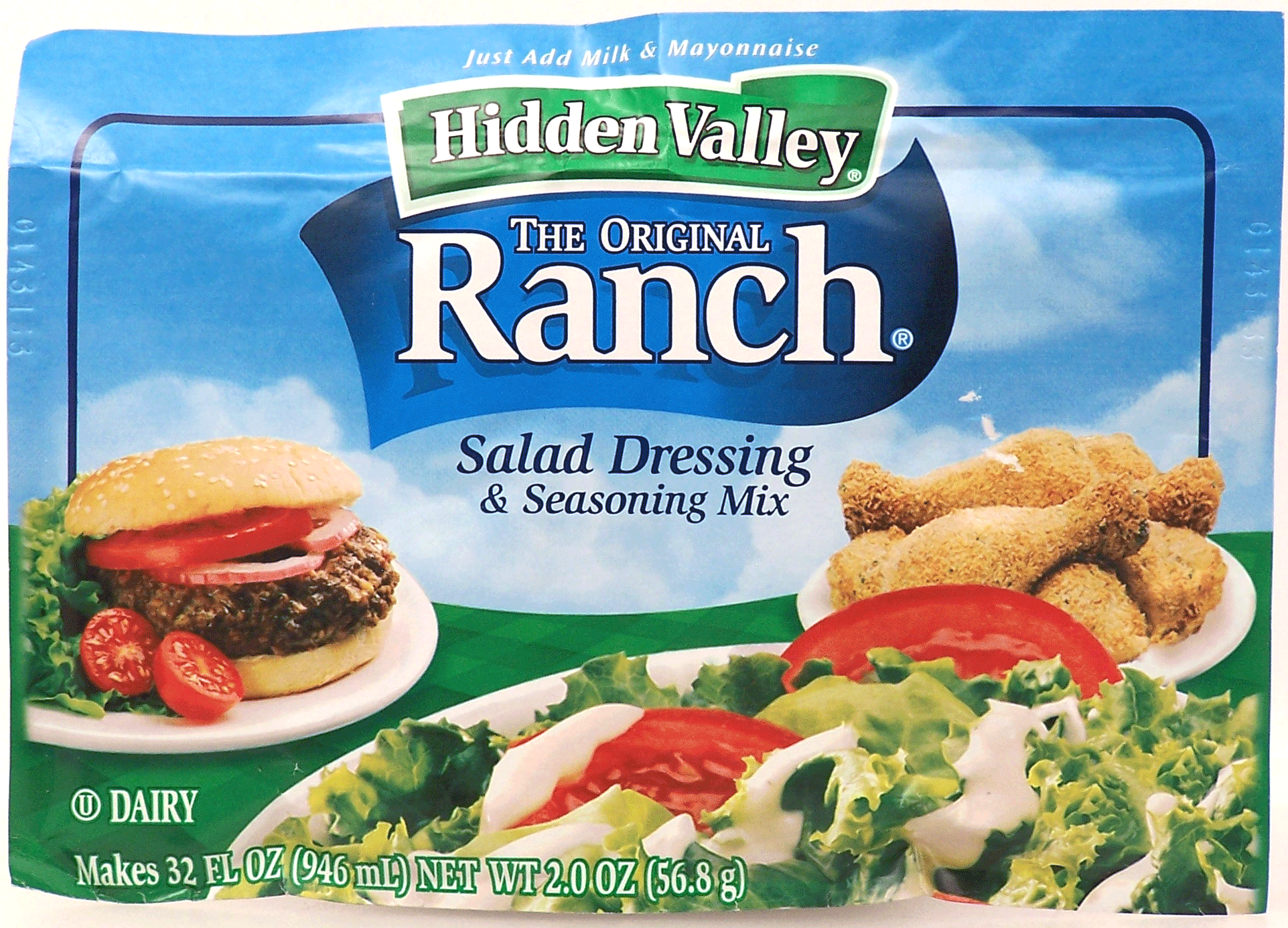 Hidden Valley  original ranch seasoning & salad dressing & seasoning mix makes 32 fl. oz. Full-Size Picture